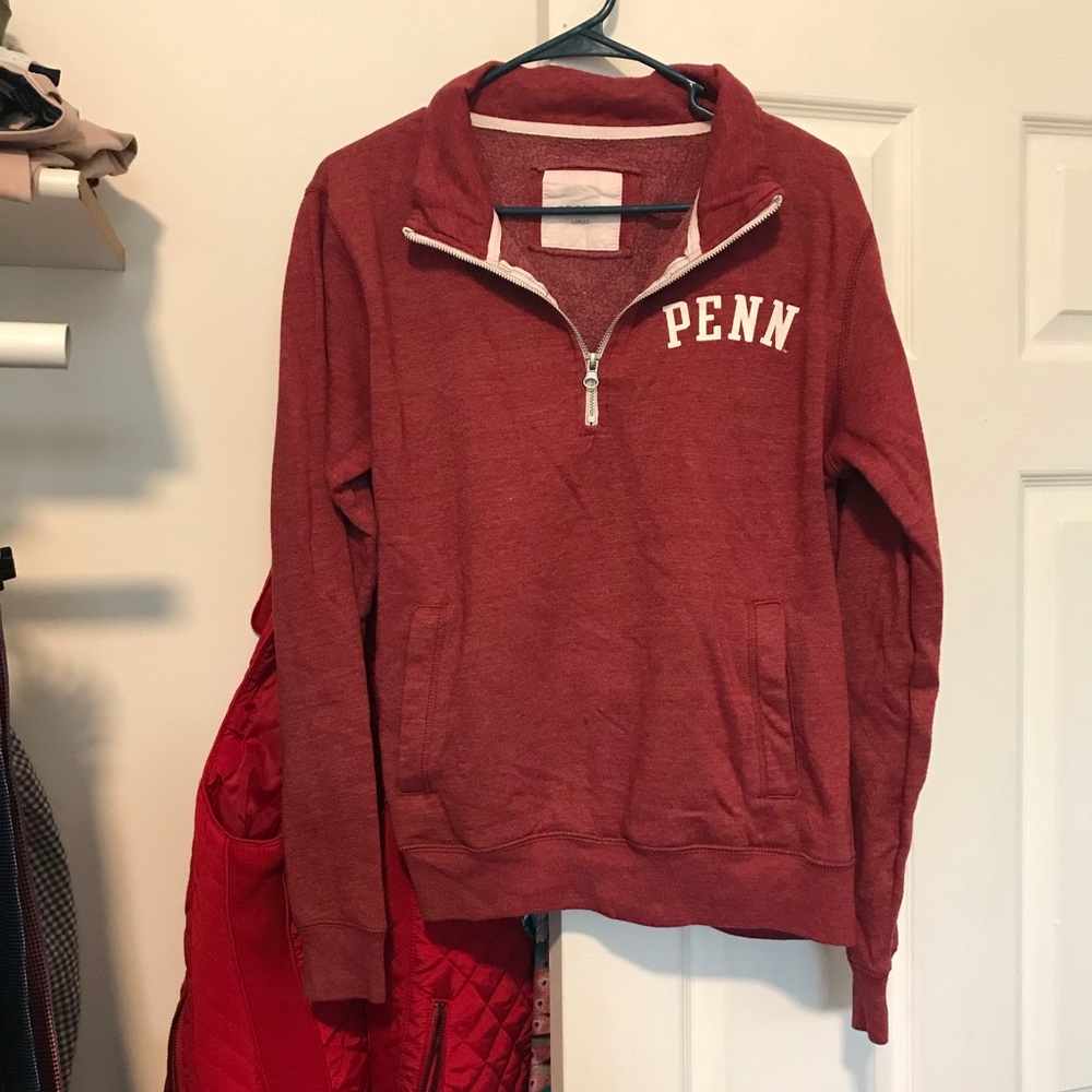 University of Penn 3/4 zip